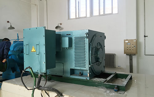 禅城某水电站工程主水泵使用我公司高压电机